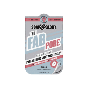 soap & glory the fab pore pore refining sheet mask 29.0g