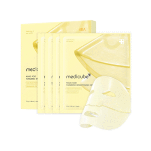 medicube kojic acid turmeric brightening gold jelly gel mask