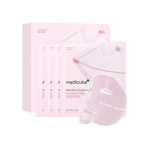 medicube pdrn pink collagen jelly gel mask box of 4