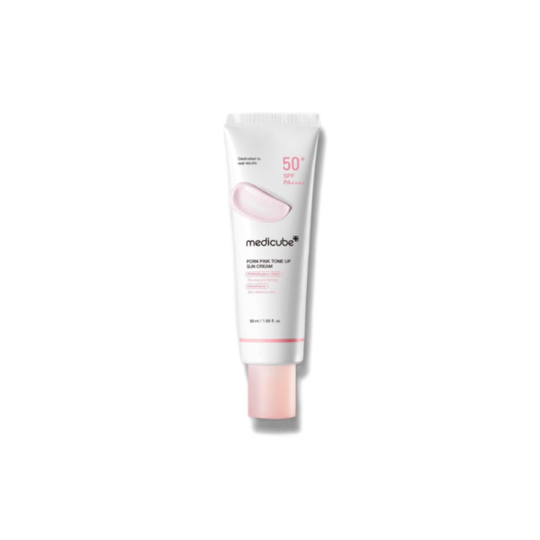 medicube – pdrn pink tone up sun cream 50ml