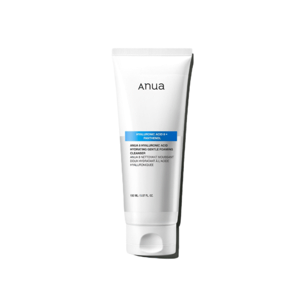 anua 8 hyaluronic acid hydrating gentle foaming cleanser 150ml