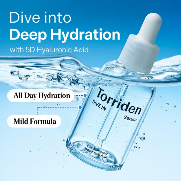 torriden dive in low molecule hyaluronic acid serum