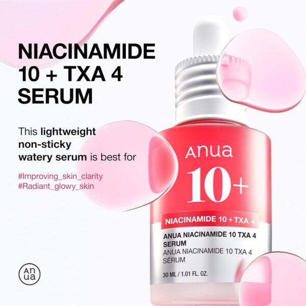 anua niacinamide 10%+txa 4% serum