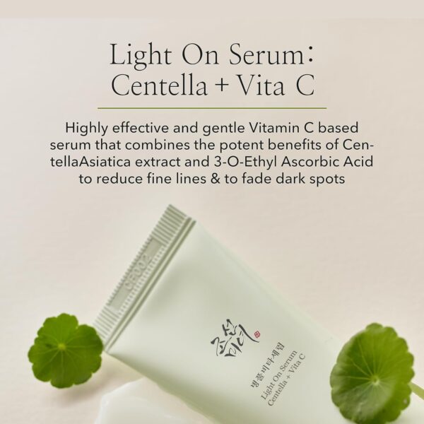 beauty of joseon light on serum : centella + vita c