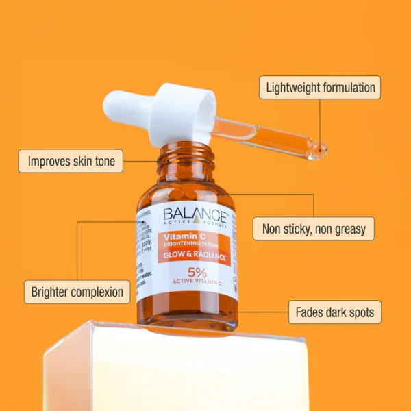 balance active formula vitamin c brightening serum 30ml
