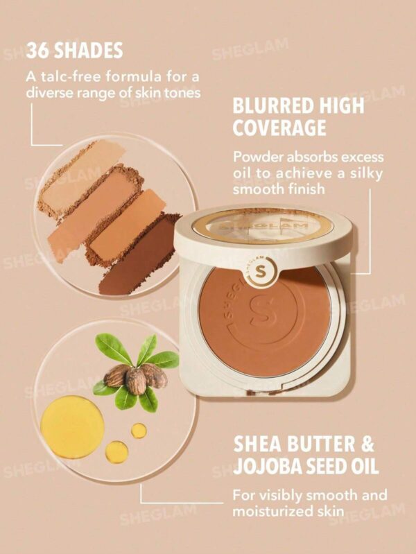 sheglam skin focus high coverage powder foundation linen