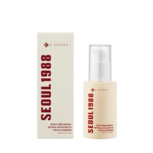 k secret seoul 1988 serum : retinal liposome 2% + black ginseng