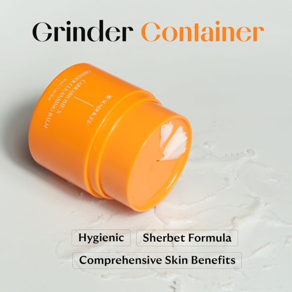 sunduk jeju carrabiome x grinder cleansing balm