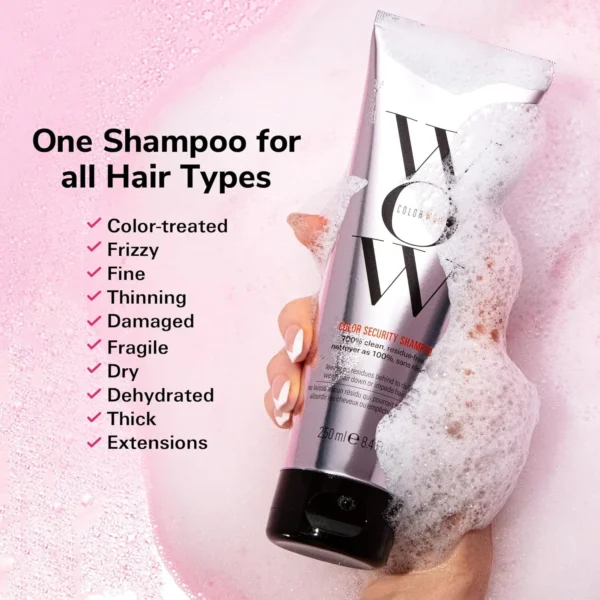 color wow color security shampoo & conditioner duo (fine to normal) 250ml each