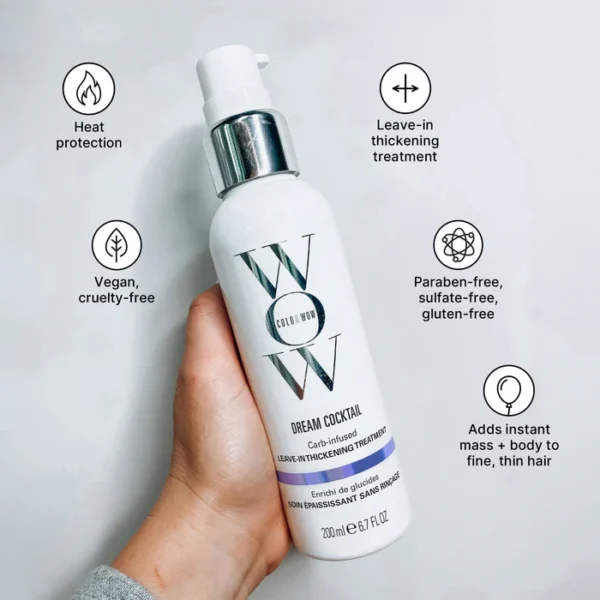 color wow dream cocktail carb infused leave in treatment
