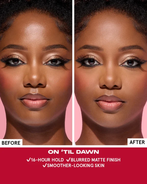 one/size on ‘til dawn mattifying waterproof setting spray full sized