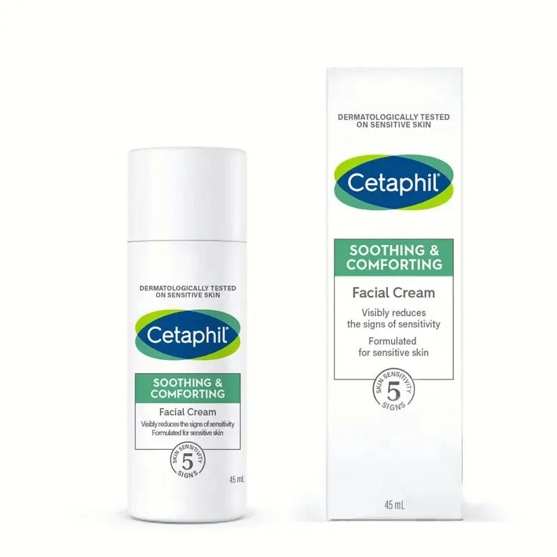 cetaphil soothing & comforting facial cream 45ml cetaphil soothing & comforting facial cream 45ml