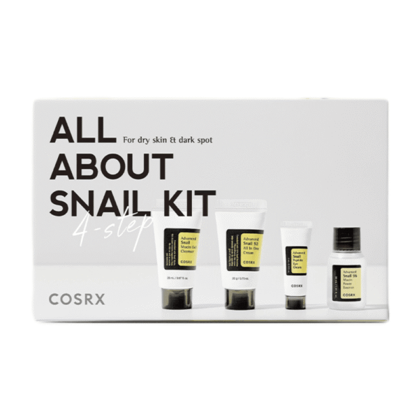 cosrx all about snail kit 4 step