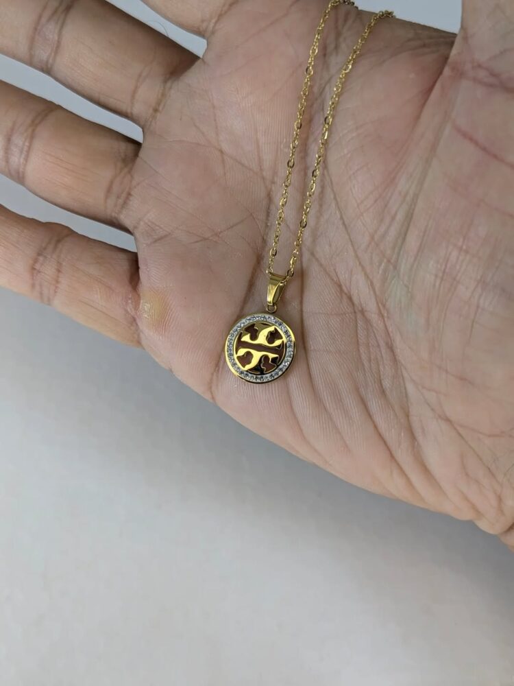 tory round necklace tory round necklace