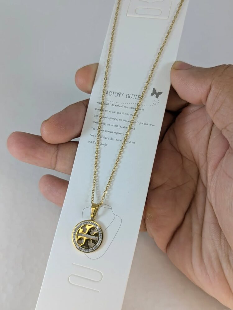 tory round necklace tory round necklace