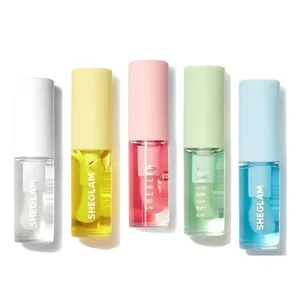 sheglam jelly wow hydrating lip oil pack of 5