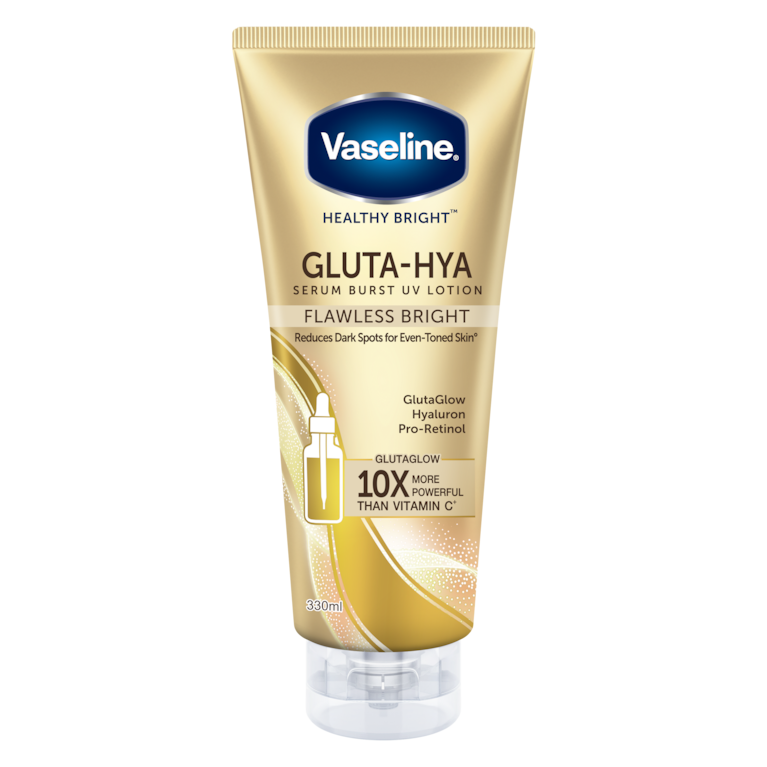 vaseline® gluta hya serum burst lotion flawless bright vaseline® gluta hya serum burst lotion flawless bright
