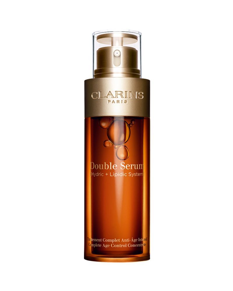 clarins double serum complete age control concentrate 100ml travel exclusive clarins double serum complete age control concentrate 100ml travel exclusive