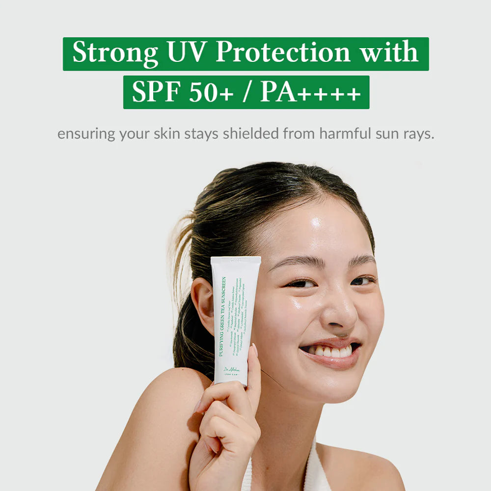 dr.althea purifying green tea sunscreen spf 50+ pa++++ dr.althea purifying green tea sunscreen spf 50+ pa++++