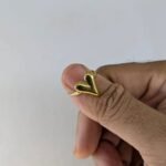 Braided heart ring (Adjustable)