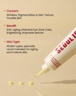 K - Secret SEOUL 1988 Eye Cream : Retinal Liposome 4% + Fermented Bean - Image 2