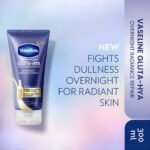 Vaseline® Gluta-Hya Serum Burst Lotion Overnight Radiance Repair 330ml - Image 3