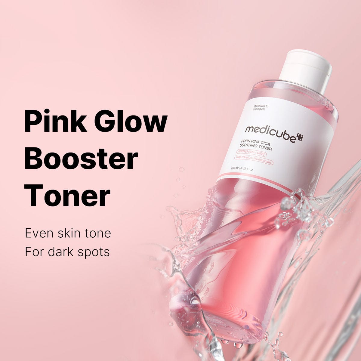 medicube pdrn pink cica soothing toner 250ml medicube pdrn pink cica soothing toner 250ml