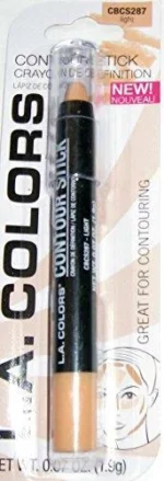 L.A. Colors Contour Stick - Brighten Dark Dull Areas - Matte & Creamy - *LIGHT* - Image 2