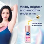 Vaseline PINK Roll-On Glutaglow Ampoule Ultra Bright Deodorant 45ml - Image 3