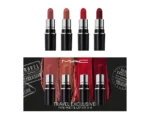 Mac Travel Exclusive mini matte lip kit x 4