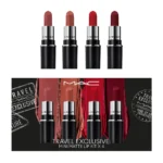 Mac Travel Exclusive mini matte lip kit x 4